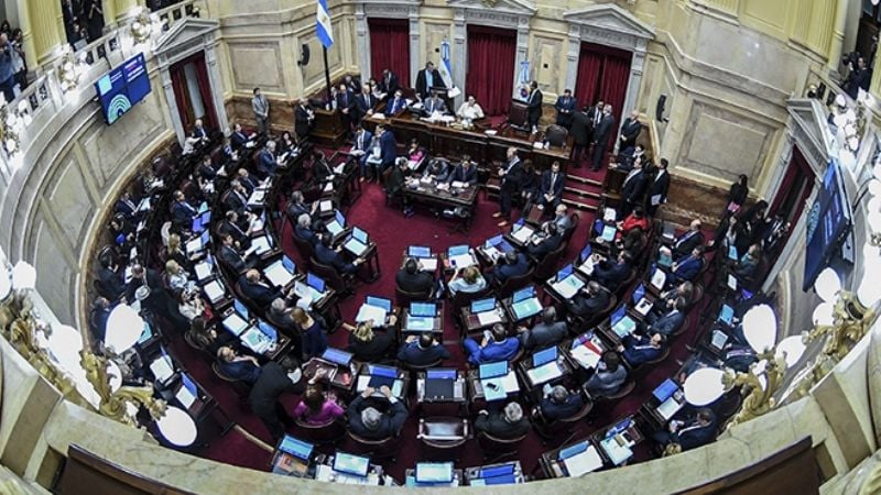 El 2018 fue el segundo año de la última década con menos sesiones en el Senado