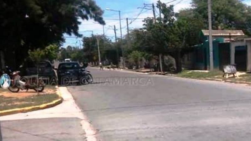 Lo chocó una moto y el conductor escapó