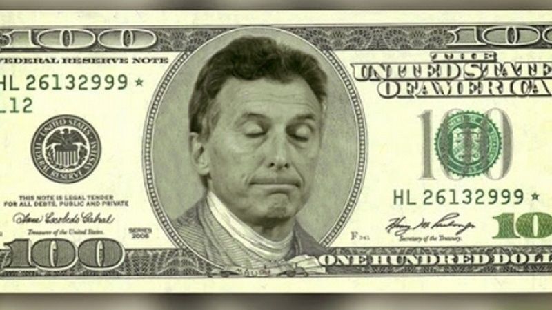 Con Macri, el dólar subió el 300% en la Argentina
