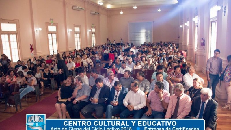 Exitoso cierre de año del Centro Cultural y Educativo de APUNCa