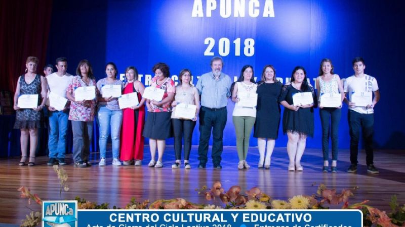 Exitoso cierre de año del Centro Cultural y Educativo de APUNCa