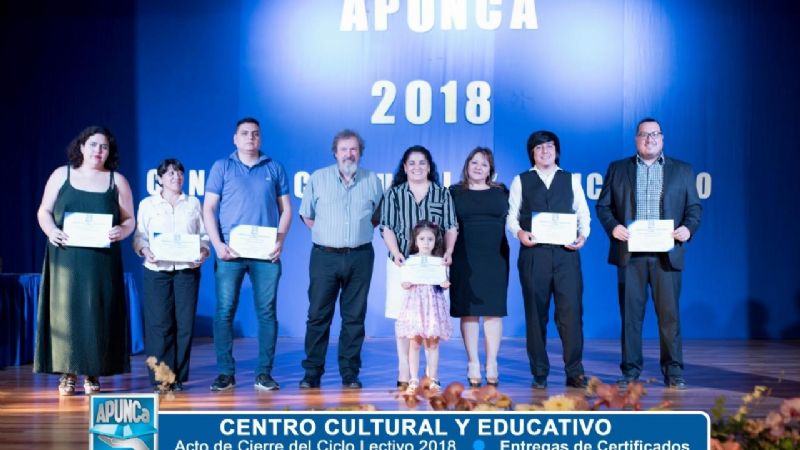 Exitoso cierre de año del Centro Cultural y Educativo de APUNCa