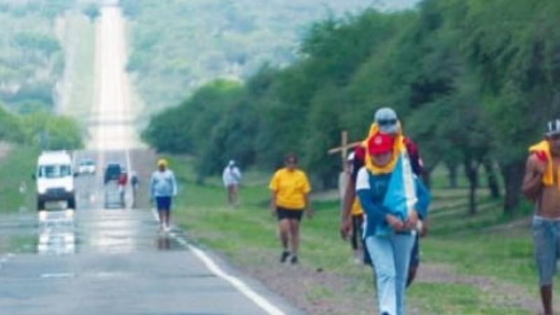 Alertan por la presencia masiva de peregrinos en las rutas