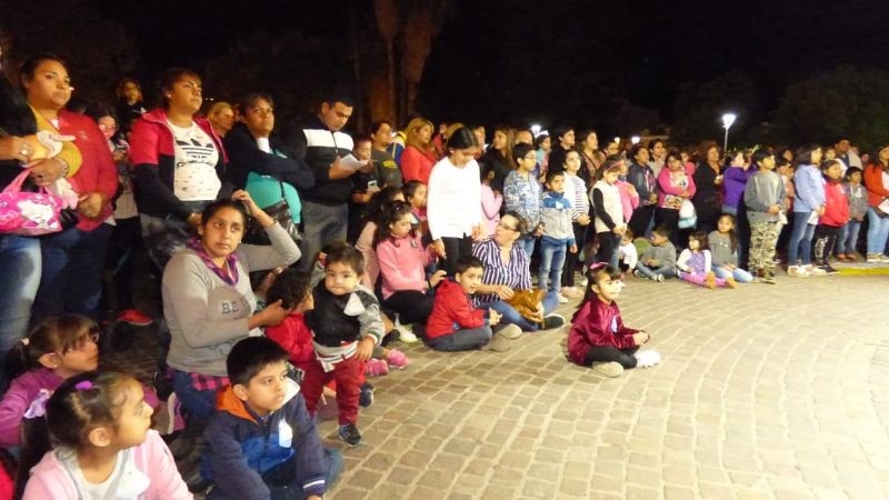 Los niños vivieron su fiesta junto a la Madre del Valle