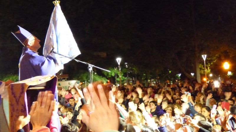 Los niños vivieron su fiesta junto a la Madre del Valle