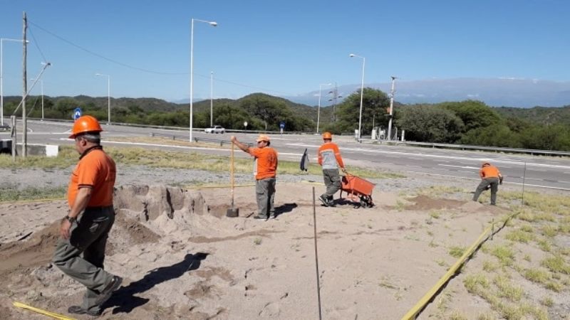 Defensa Civil se instala para asistir a los peregrinos