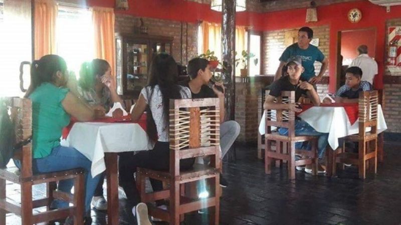 Alumnos de San Martín visitaron Icaño y Anquincila