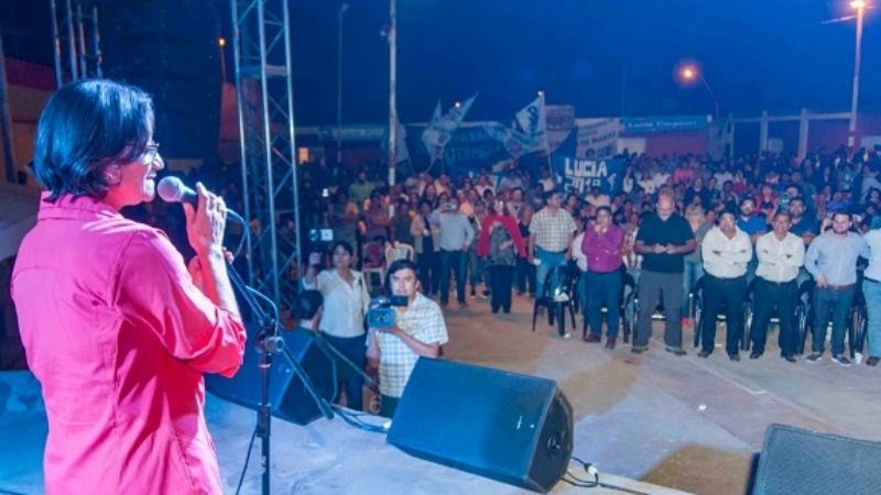 Lucía presidió encuentro del PJ en Belén