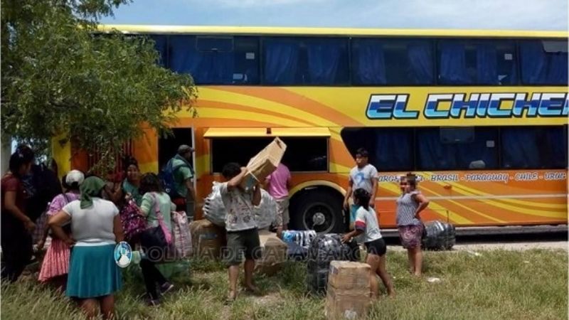 Secuestran mercadería extranjera en procedimientos en Valle Viejo y Capayán