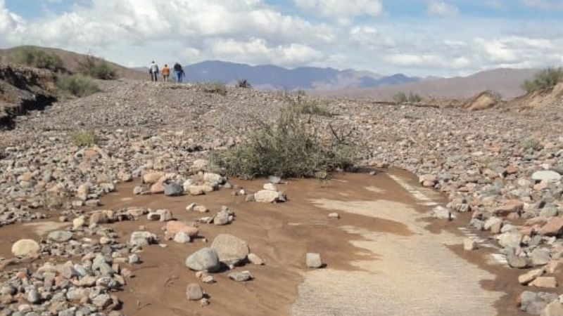 Está cortada la Ruta Nacional N°60, camino al Paso San Francisco