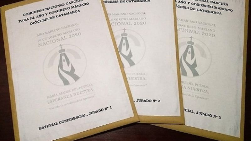 Se recibieron 33 obras del concurso de la canción del Congreso Mariano Nacional