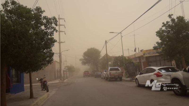 Fuerte tormenta de arena azotó a Fiambalá