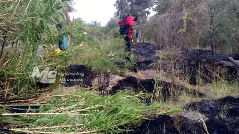 Incendio en un barrio de Fiambalá