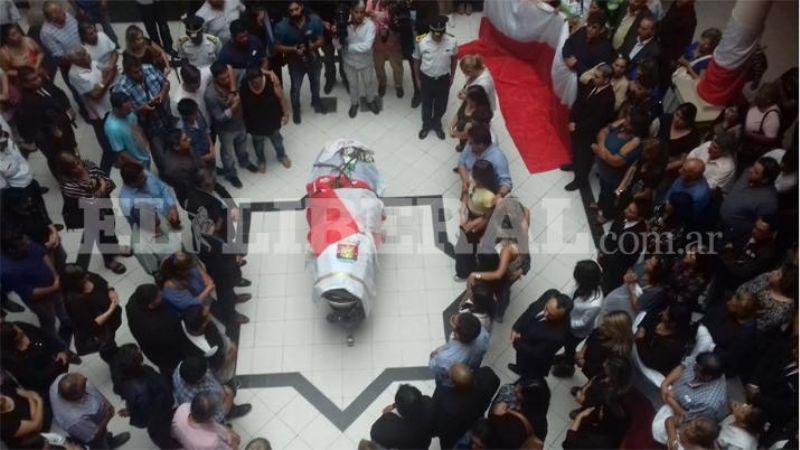 Despiden los restos de diputado nacional y ex intendente de Santiago del Estero