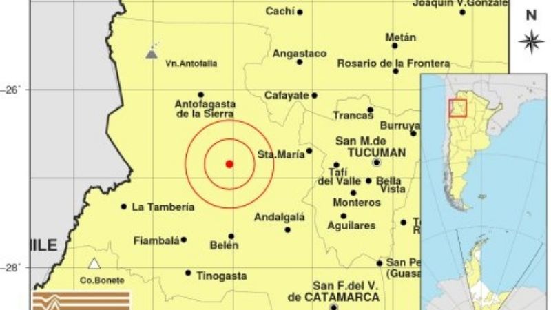 Tres temblores en un día