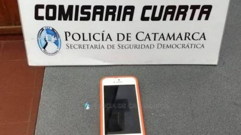 Atrapan al arrebatador de un celular