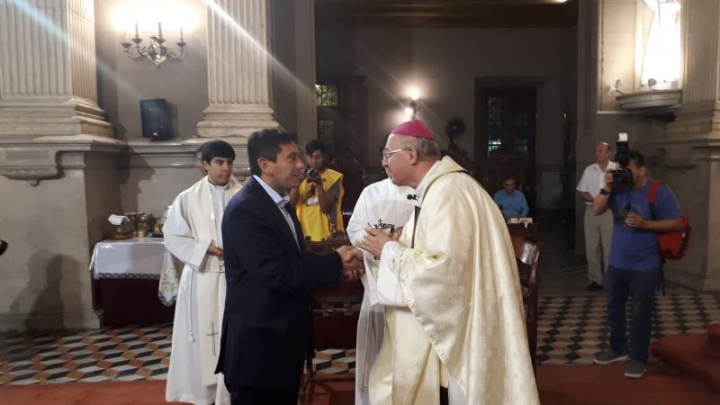 Homenaje de intendentes y del Ejecutivo Provincial a la Virgen del Valle