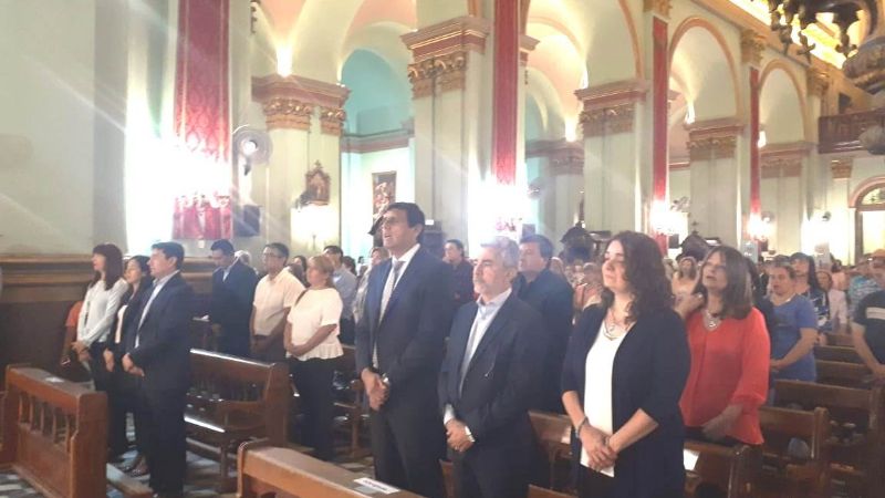 Homenaje de intendentes y del Ejecutivo Provincial a la Virgen del Valle