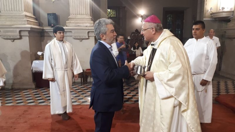 Homenaje de intendentes y del Ejecutivo Provincial a la Virgen del Valle