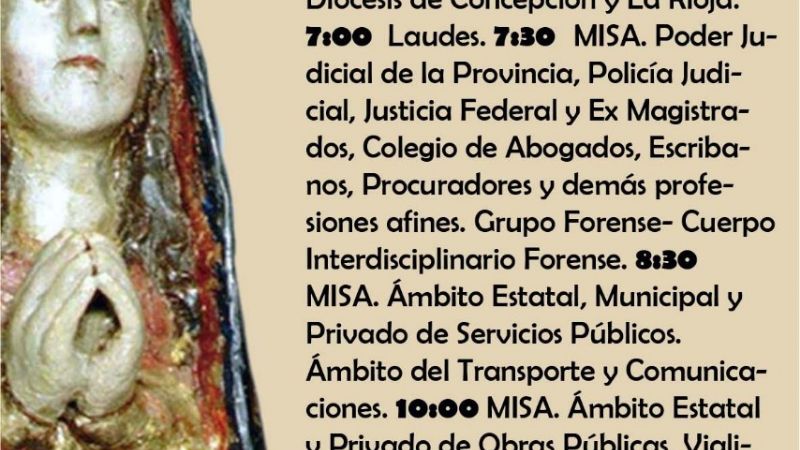 Homenaje de intendentes y del Ejecutivo Provincial a la Virgen del Valle