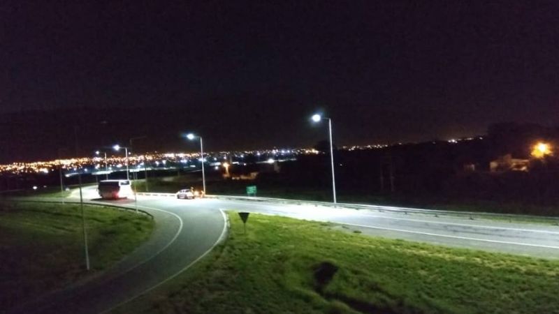 La iluminación de la Circunvalación podría inaugurarse antes de fin de año