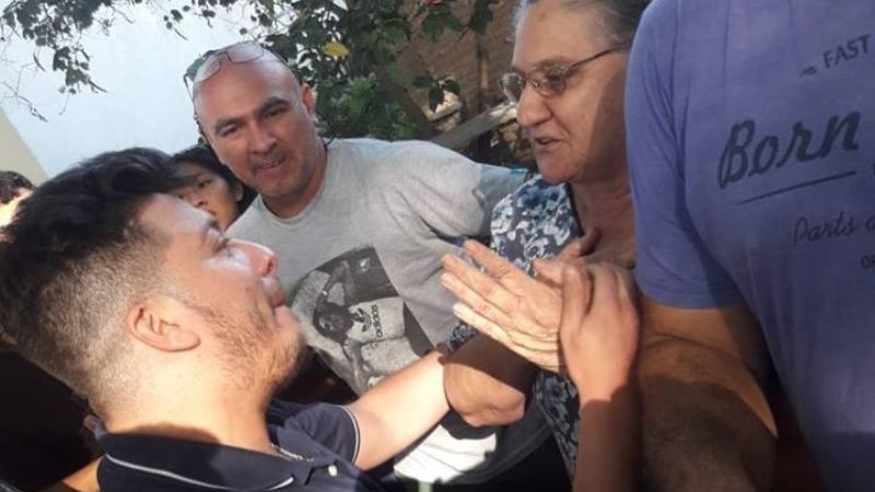 Caravana de Damián Córdoba en Catamarca