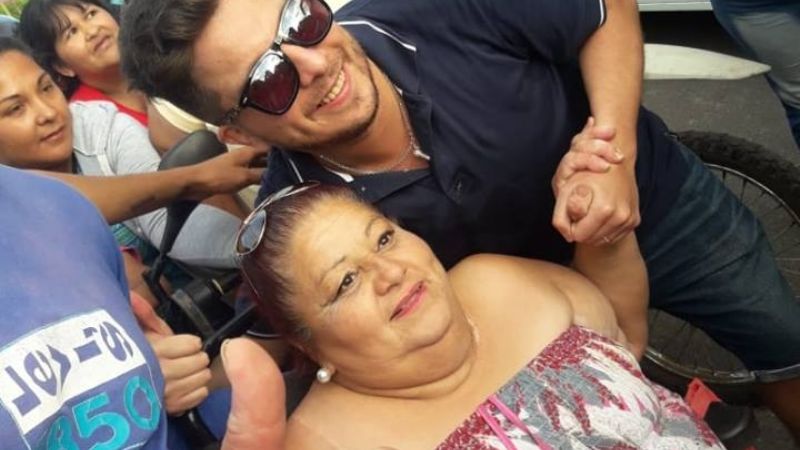 Caravana de Damián Córdoba en Catamarca