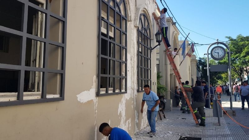 Mejoras edilicias en el Concejo Deliberante capitalino