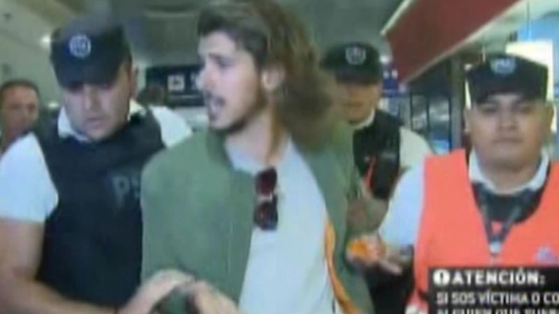 "Llamen a mi vieja", dijo el hijo detenido, de una fiscal