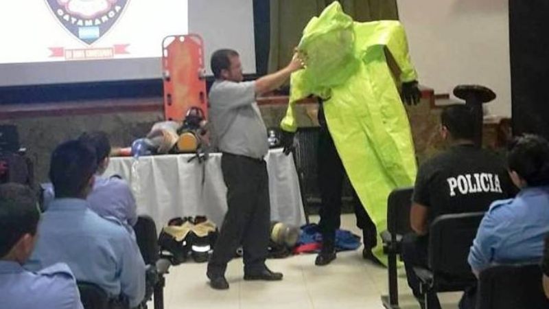 Comenzó el curso de capacitación "Primeros Interventores" en Pomán