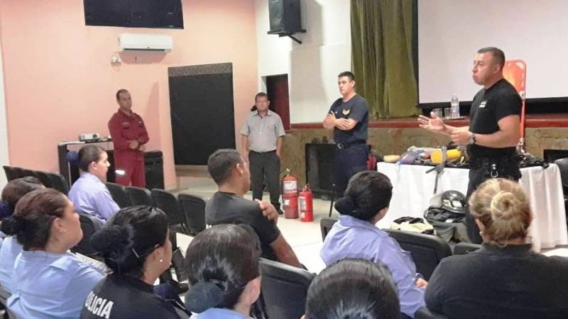 Comenzó el curso de capacitación "Primeros Interventores" en Pomán