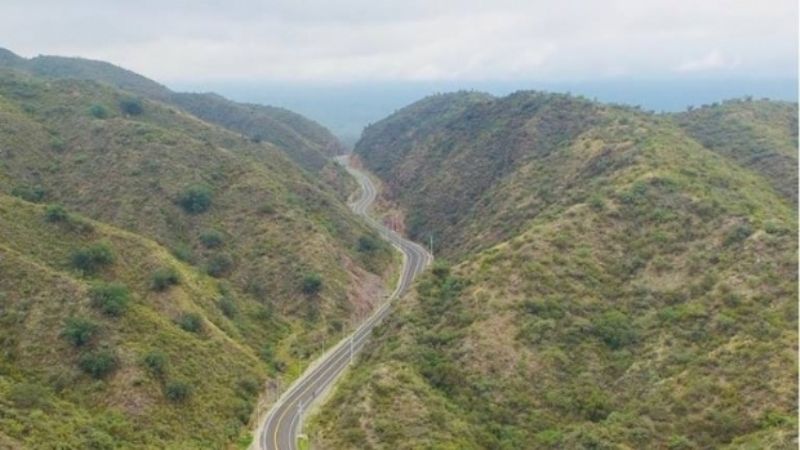 Rescatan a un joven en la Quebrada de Moreira