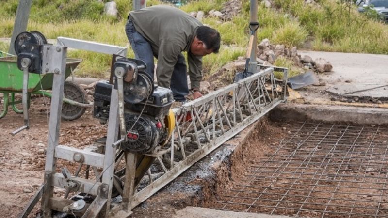 Avanza la pavimentación de avenida Güemes Oeste  hasta avenida Ocampo