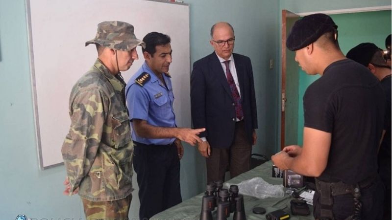 Entregan equipamiento al Grupo Kuntur