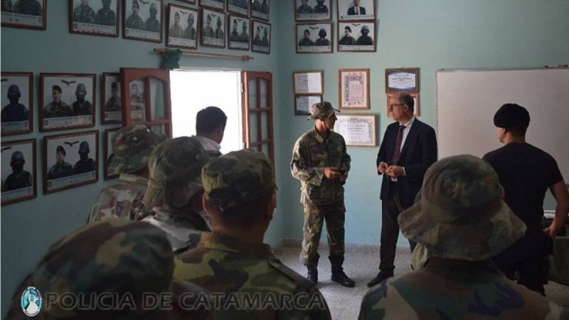 Entregan equipamiento al Grupo Kuntur