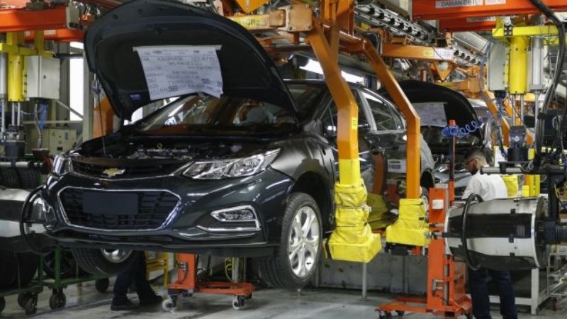 La industria trabajó al 64,8% de su capacidad instalada