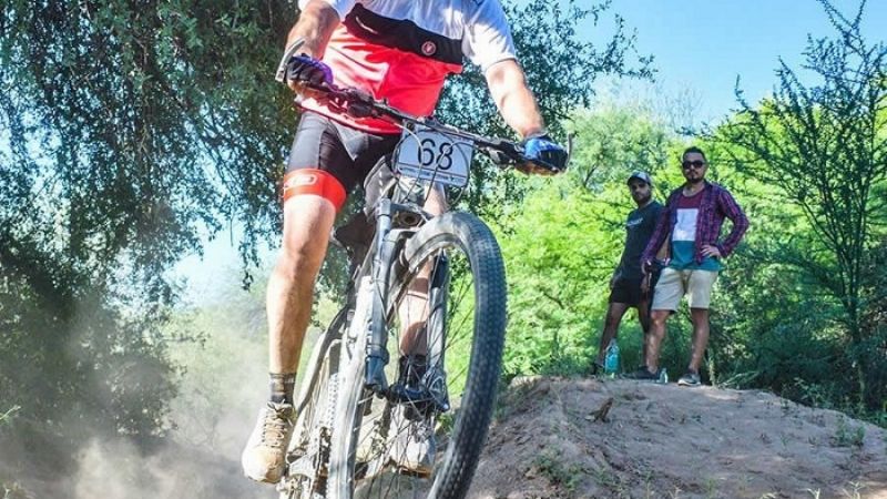 Nery Carrizo encontró en la “bici” el complemento ideal