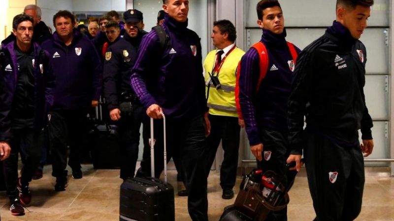 River ya está en Madrid para la Superfinal
