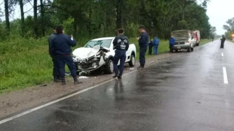 Un concejal de La Cocha chocó a un peregrino en la ruta 38