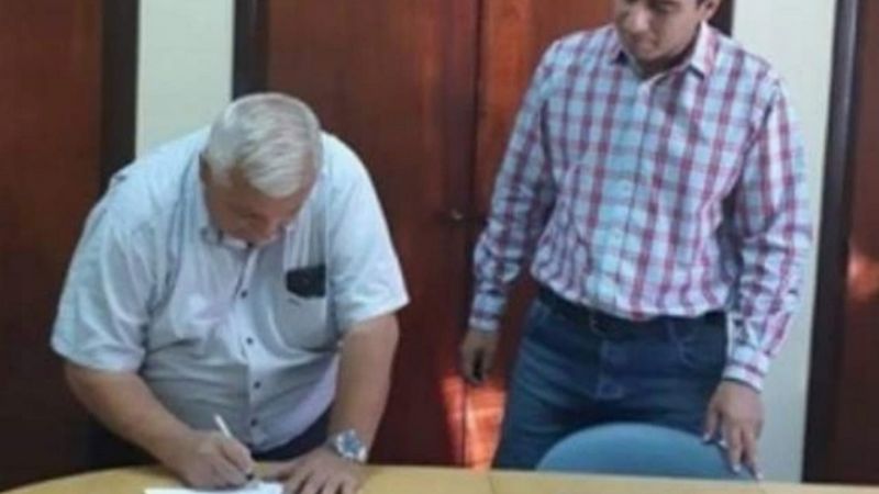 El Intendente Carletta firmó convenio con la Subsecretaría de Planificación