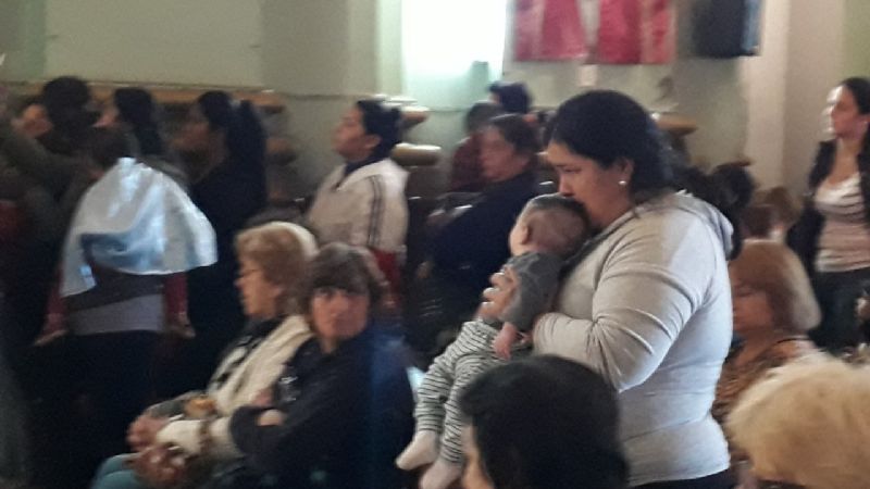 Emotivo homenaje de los peregrinos santiagueños a la Madre del Valle