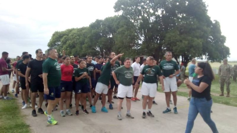 Paracaidistas corren desde Córdoba a Catamarca para honrar a la Virgen