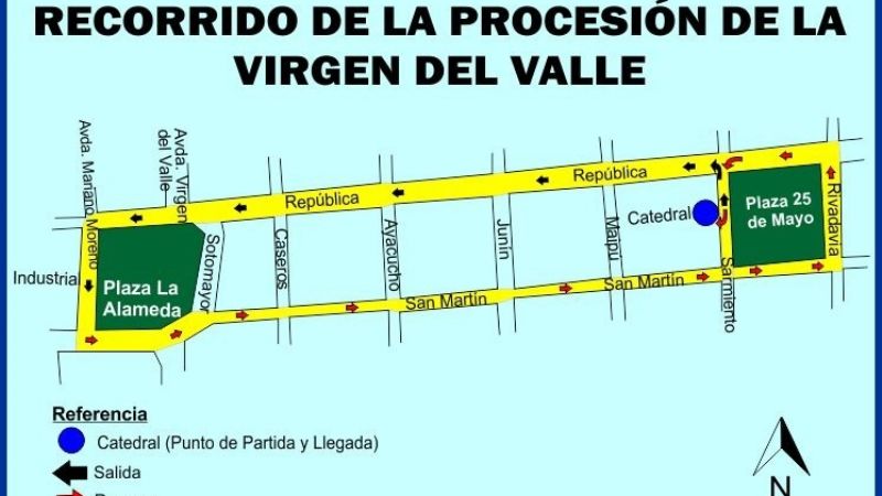 Catamarca se apresta a vivir el cierre de las fiestas marianas