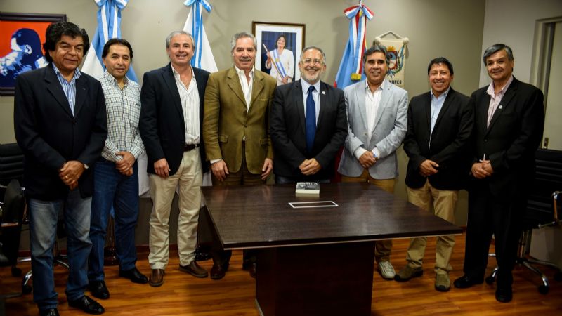 Legisladores provinciales recibieron al diputado nacional Felipe Solá