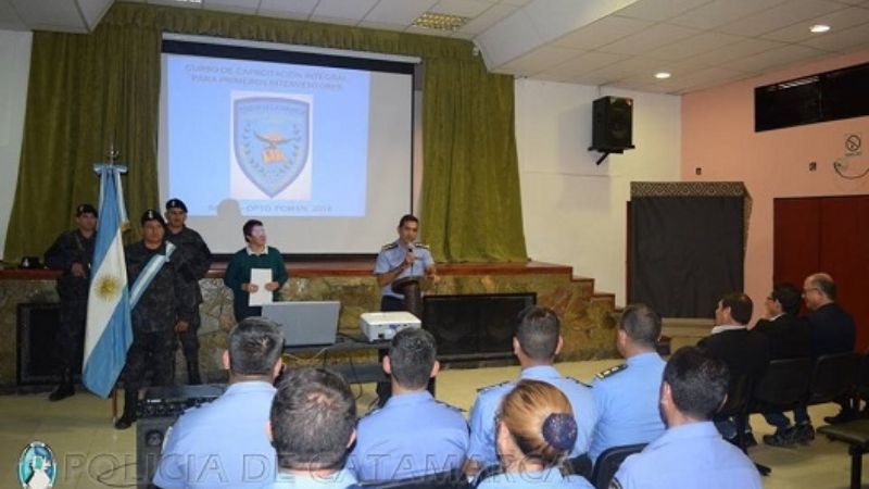 Finalizó curso de capacitación destinado a efectivos policiales