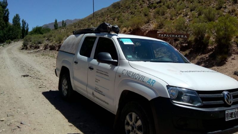 El Cine Móvil con funciones en el Hogar de Ancianos y escuelas de Belén