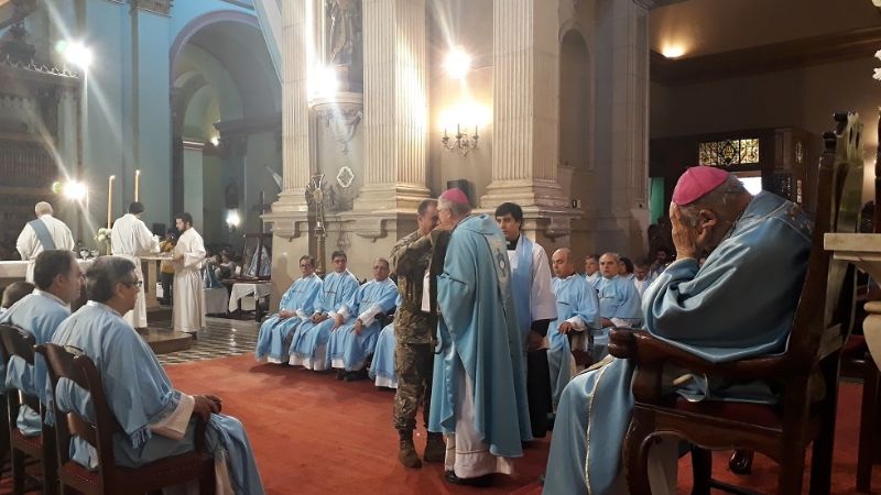 Cierre del Año de la Piedad Popular y tributo del Ejército Argentino en la Misa Solemne