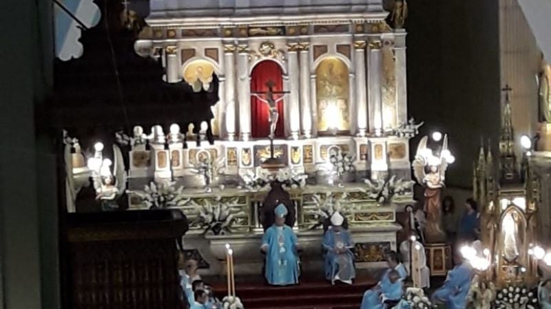 Cierre del Año de la Piedad Popular y tributo del Ejército Argentino en la Misa Solemne