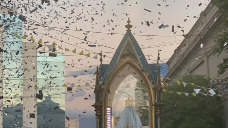 Imponente muestra amor a la Virgen del Valle