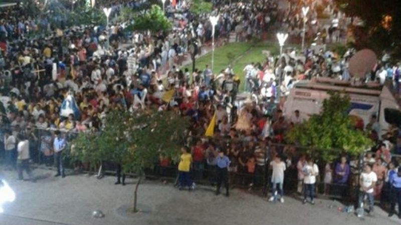 Imponente muestra amor a la Virgen del Valle